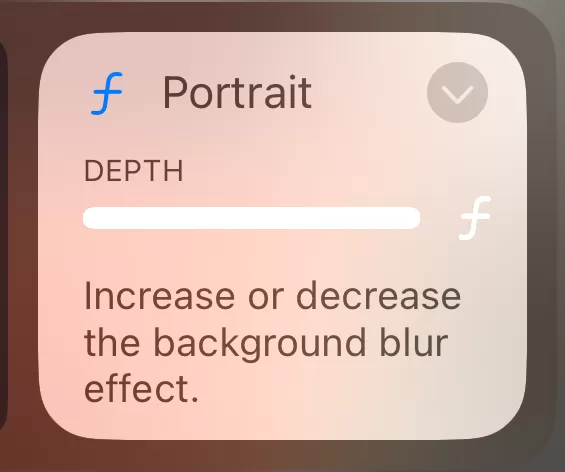 teleprompter background blur